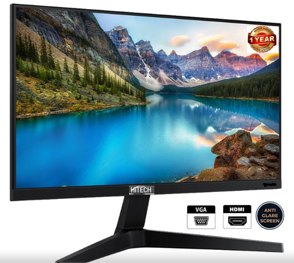 Hitech 22" Led Monitor With VGA & HDMI Supported